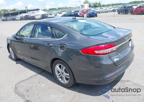 2018 Ford Fusion Hybrid Se z USA, uszkodzony, nr VIN 3FA6P0LU2JR157797